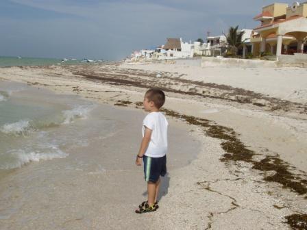 Progreso sandy beach