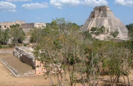 Uxmal pyramid